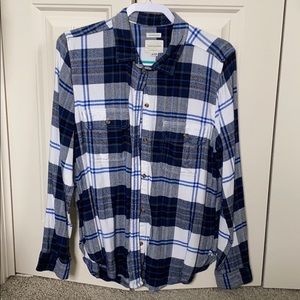 Blue and Black Flannel